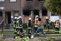 Feuer 2 Vollbrand Reihenhaus Roggendorf Berrischstr P114